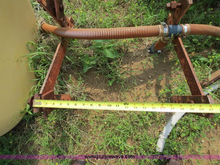 image for item S9695 (2) 200 gallon saddle tanks