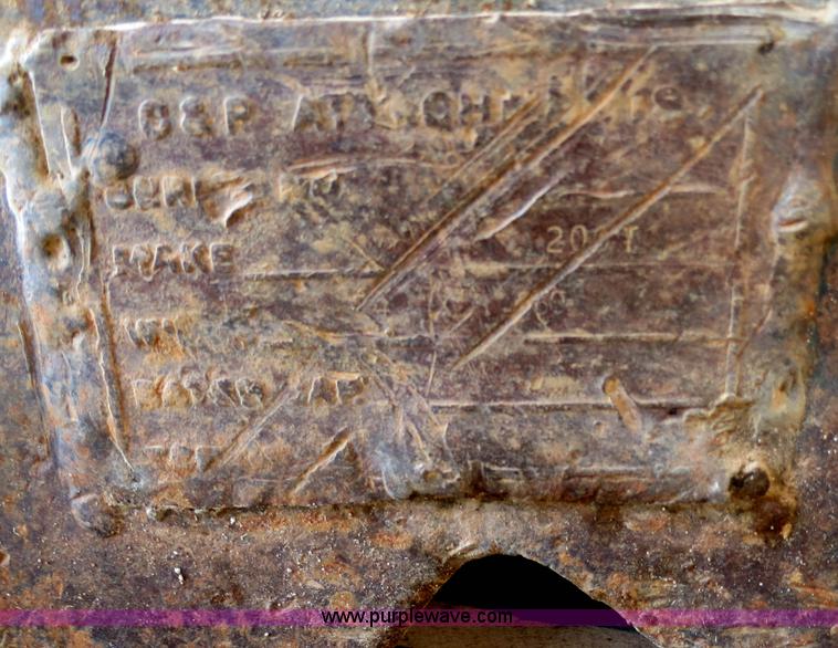 image for item S9698 G&P Attachments manual excavator thumb