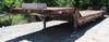 1989 Trail King TK 70 RGP lowboy trailer 44 L x 102 W 32 L deck 215/75R17 5 tires Ramps are broken R...