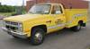1986 Chevrolet C30 Custom Deluxe utility truck 20,180 actual miles 6 2L gas engine Automatic transmi...