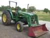 1998 John Deere 5510 tractor 6,213 hours on meter John Deere four cylinder diesel engine Serial PE40...