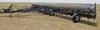 CrustBuster 3200 41 x 12 hoe drill Three section Steel press wheels Three rail steel platform Hydrau...