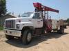 1994 GMC TopKick boom truck 109,578 miles on odometer Caterpillar 3116 6 6L six cylinder diesel engi...