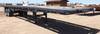 1968 Lufkin oilfield float tandem axle trailer 39 8 L x 96 W deck Folding landing gear Full rolling ...
