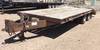 1994 Belshe T9 tandem axle trailer 18 L x 75 W x 34 H 50 L tongue 66 L dovetail 50 L x 18 W ramps 3 ...