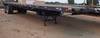 1956 Hobbs trailer 39 5 L x 7 7 5 W x 4 8 H Wood and steel deck Three stake pockets per side 9 L x 2...