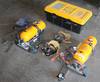Scott AV2000 breathing apparatus 2 full face masks Scott Air Pack cylinder Case Mask Unit 1146, 1147...