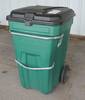 375 plastic trash carts 96 gallon capacity Wheels Metal handles Unit 400 City of Tulsa 108 N Trento...