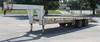 1990 Starlight tandem axle gooseneck equipment trailer 20 deck 6 dovetail 8 neck 34 overall 8 W Stee...