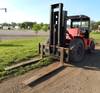 Rinson 4HLS forklift 3,756 hours on meter Continental six cylinder gas engine Type 5245 Serial F245 ...