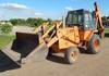 1977 Case 580C CK backhoe 6,236 hours on meter 4F 4R gears Locking differential Front windshield wip...