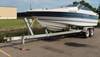 1987 Bayliner 23 L boat GM 5 0L 4V gas engine OMC out drive Fiberglass construction Over head canopy...