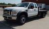 2008 Ford F450 XLT Super Duty flatbed truck 196,465 miles on odometer 6 4L V8 OHV 32V turbo diesel e...