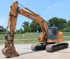 2003 Case CX225SR excavator 6,118 hours on meter Isuzu six cylinder turbo diesel engine 141 HP AC an...