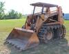 1985 Case 1845C skid steer 1,913 hours on meter Cummins four cylinder diesel engine 72 bucket 12 16 ...
