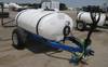 Schaben pull behind sprayer 500 gallon poly tank Hypro 540 quick coupler PTO driven pump Manual spra...