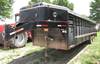 2001 Coose 32 gooseneck livestock trailer Left hand side entry door Swing open rear doors Four bays ...