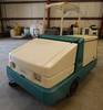 Tennant 6550 power sweeper 1,819 hours on meter Ford four cylinder gas engine Model VSG 4131 6005 A ...