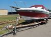 1989 Four Winns 245 Vista boat 385 hours on meter 460 C I D inboard outboard engine Cover Overhead c...