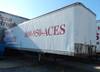 1986 Fruehauf 48 dry van trailer Model FB9 1 F2 48 LLW2 102 Sliding tandem axle Spring suspension Ai...