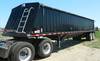 2009 Neville steel double hopper grain trailer 38 5 L x 100 W Shur Lok rollover tarp Has tear Spring...