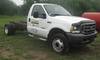 2004 Ford F550 XL Super Duty pickup truck cab and chassis 196,102 miles on odometer 6 0L V8 OHV 32V ...