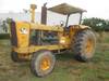 John Deere 700 tractor John Deere six cylinder diesel engine 8F 2R gears Open canopy and sunshade Dr...