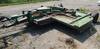 John Deere 1508 batwing mower Quick connect hydraulics Pin hitch PTO driven Right side gear box leak...