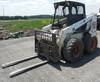 1999 Bobcat 863 skid steer 3,085 hours on meter Four cylinder turbo diesel engine Hand controls Encl...