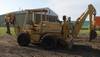 1995 Vermeer V8550 vibratory plow backhoe 1,846 hours on meter Cummins 4DT3 9C 3 9L turbo diesel eng...