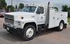 1988 Ford F700 service truck 158,950 miles on odometer 7 8L L6 turbo diesel engine Five speed manual...