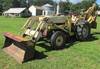 Ford 450 tractor loader backhoe 827 hours on meter Four three cylinder diesel engine Shuttle shift t...