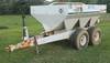 Willmar 600 dry spreader Six ton capacity Dual spinners 8 W linked conveyor Volume adjustable discha...