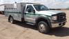 2005 Ford F550 Super Duty utility truck 99,944 miles on odometer 6 0L V8 OHV 32V turbo diesel engine...