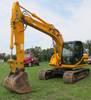 2006 JCB JS130 excavator 768 hours on meter Isuzu four cylinder turbo diesel 98 HP Serial 198386 Enc...