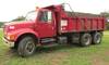 1992 International 4900 dump truck 230,520 miles on odometer International DT466 7 6L L6 turbo diese...