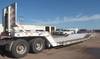 1993 Muvall 48 double drop equipment trailer Model 4860TD 18 L x 100 W main deck 8 L top deck 37 L f...