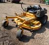 Hustler ZXR 8 ZTR lawn mower Model 927772B 1,063 hours on meter 5 cut Kwasaki 25 HP gas engine Vinyl...