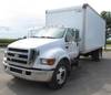 2006 Ford F650 XL Super Duty box truck 114,092 miles on odometer International A215 V8 turbo diesel ...