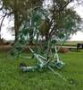 John Deere 702 hay rake 25 to 30 adjustable span 2,500 psi hydraulic cylinder Kicker wheel Pin hitch...
