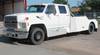 1990 Ford F700 flatbed hauler truck 152,520 miles on odometer Miles may vary, still in use 6 6L L6 t...