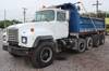 1994 Mack RS688S quad axle dump truck 407,831 miles on odometer 25,571 hours on meter Mack E7 350 12...