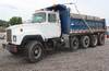 1994 Mack RD688S quad axle dump truck 444,444 miles on odometer 12,199 hours on meter Mack E7 350 12...