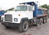 1994 Mack RS688S quad axle dump truck 171,928 miles on odometer 25,924 hours on meter Mack E7 350 12...