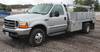 2000 Ford F350 XLT service truck 156,375 miles on odometer 7 3L V8 OHV 16V turbo diesel engine Autom...