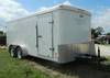 2006 North American cargo trailer 16 L x 7 W 2 5/16 ball hitch Electric brakes 7,000 lbs axles ST205...