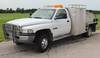 2001 Dodge Ram 3500 flatbed truck 222,026 miles on odometer 5 9L L6 OHV 24V turbo diesel engine Six ...