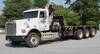 2002 Freightliner FLD120SD triple axle semi truck with Palfinger knuckle boom crane 517,713 miles on...