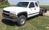 2001 Chevrolet Silverado 2500 HD LS Ext Cab flatbed truck 151,055 miles on odometer 6 0L V8 OHV 16V ...
