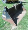 CA 67 dual purpose dozer bucket attachment Model 67T Universal skid steer quick attach Hydraulic ope...